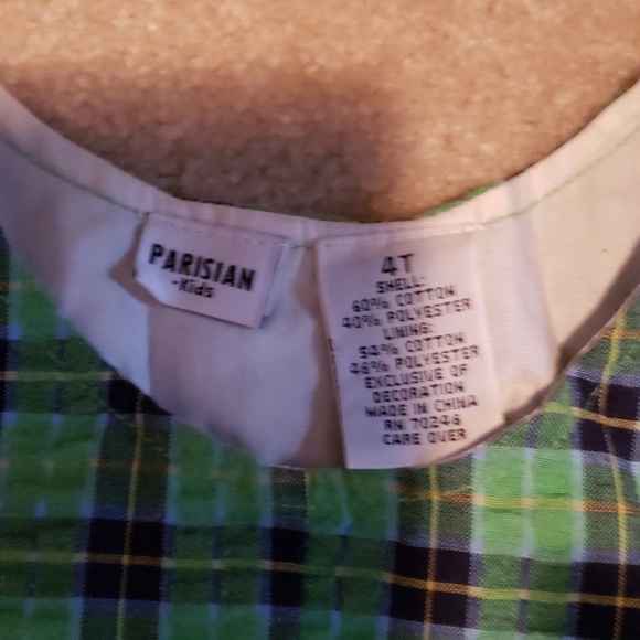 Boys toddler seersucker romper 4T - Picture 2 of 4